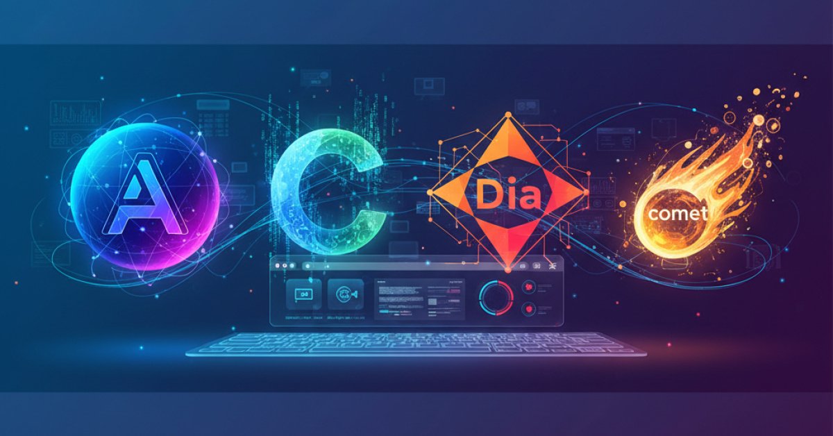 The 4 AI Browsers You Need to Know in 2025: Atlas vs. Copilot vs. Dia vs. Comet